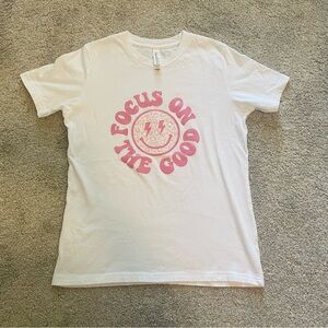 Girls Large 14-16 “Focus On The Good” T-shirt